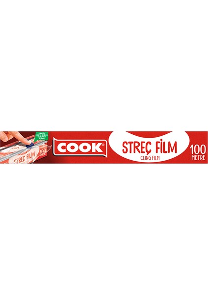 4 Adet Cook Streç Film 100 Metre Kesme Bıçaklı fiyatları
