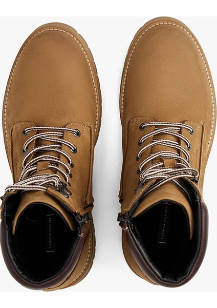 Erkek Bot Marka Logolu Süet Detaylı ve Kauçuk Tabanlı modelleri