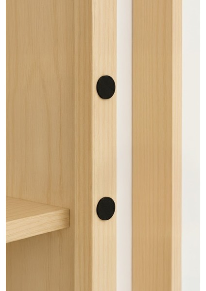 100'LÜ Yapışkanlı Siyah Eva Dolap Çekmece Kapağı Ses Stoperi Tamponu Koruyucu Engelleyici 10 mm fiyatları