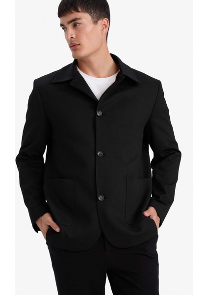 Regular Fit Polo Yaka Blazer Ceket G3832AX25WN modelleri