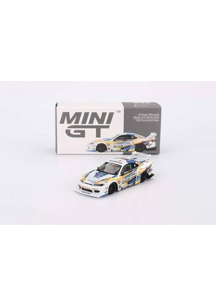 895 Nissan Lb-Super Silhouette S15 Sılvıa 2023 Formula Drift Japan 1/64 Model Araba