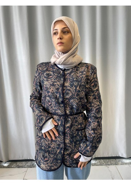 Tesettür Etnik Desen Ceket fırsatları