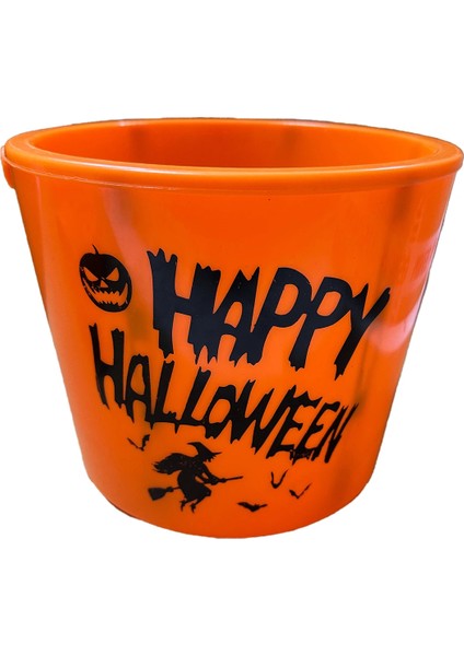 Halloween Gövdesi Işıklı Turuncu Kova fiyatları