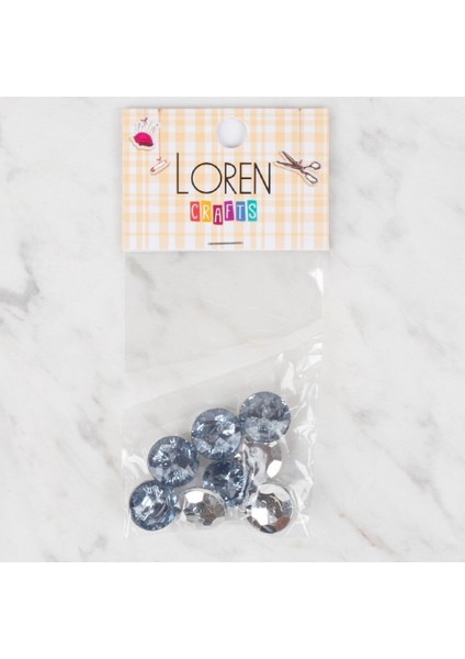 Loren Crafts 8 Li Düğme - 214