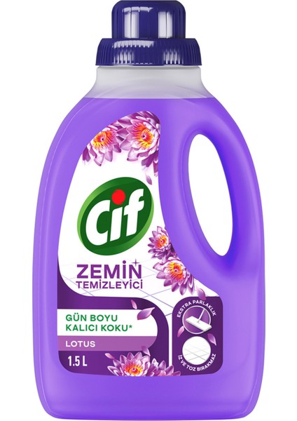 Zemin Temizleyici Lotus 1.5 L 3 Adet