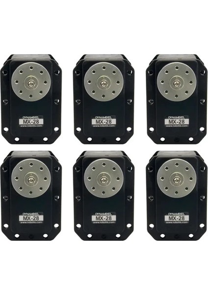 Dynamixel MX-28T Akıllı Servo Motor - Robot Eklemler Için (6 Lı Paket)