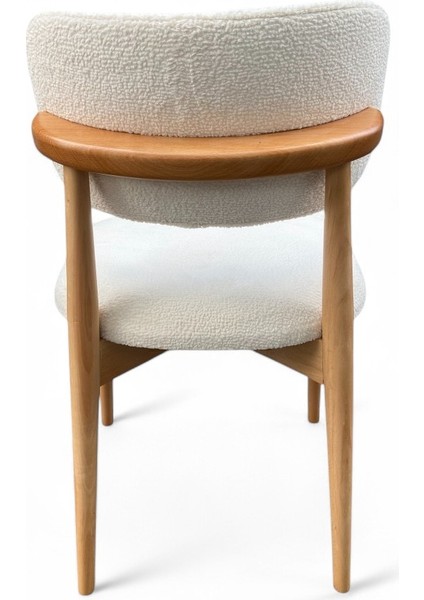 Polo Sandalye 4 Adet | Polo Yemek Sandalyesi | Ahşap Iskeletli Sandalye | Yemek Masası Sandalyesi