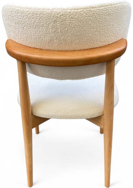 Polo Sandalye 4 Adet | Polo Yemek Sandalyesi | Ahşap Iskeletli Sandalye | Yemek Masası Sandalyesi