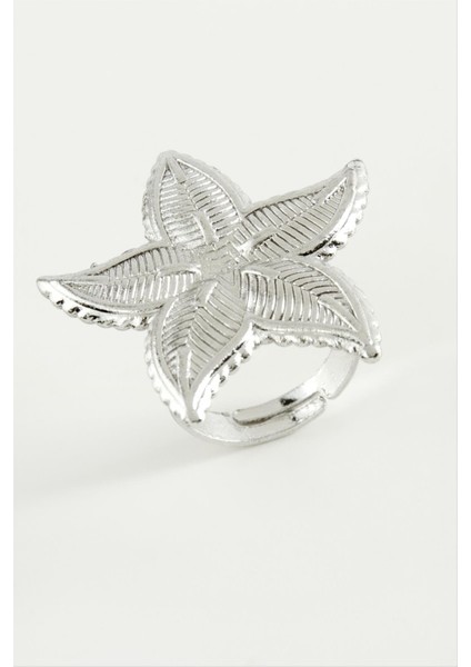 Çiçek Metal Yüzük