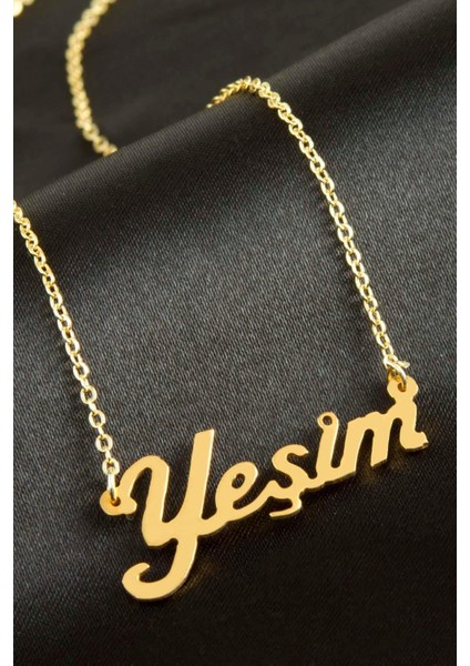 Yeşim Isimli Kolye (Kişiye Özel)