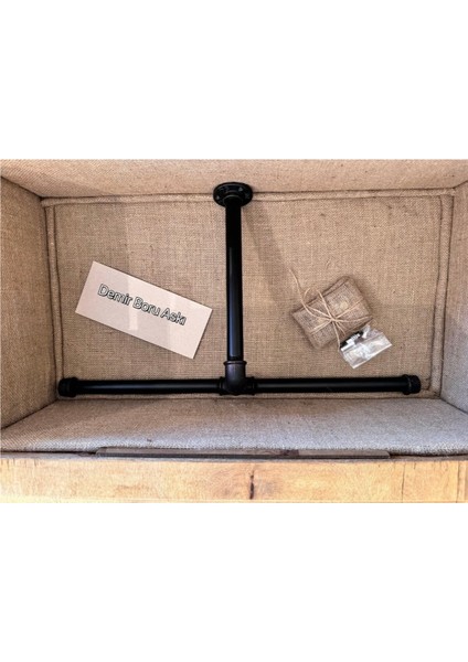 T-Type Demir Boru Duvar Askısı fırsatları