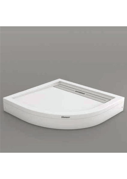 Drop Oval Panelli Duş Teknesi, Panelli