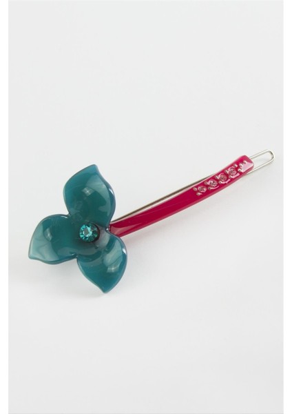 Orkide Çiçek Klipsli Toka