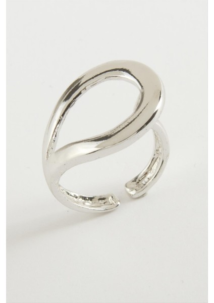 Oval Metal Yüzük