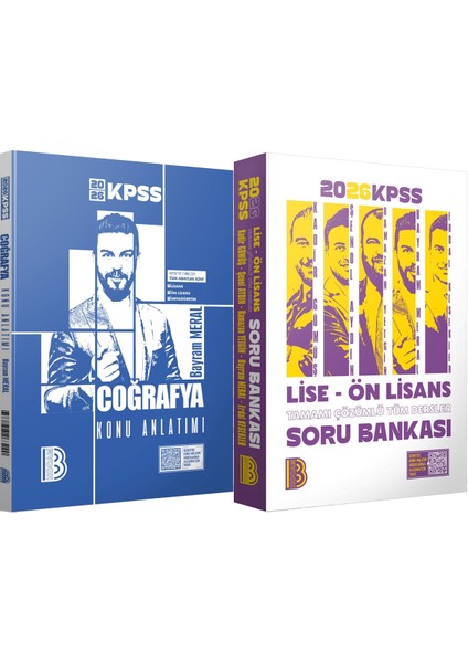 2026 Kpss Lise Ön Lisans Tüm Dersler Soru - 2026 Kpss Coğrafya Konu Anlatımı