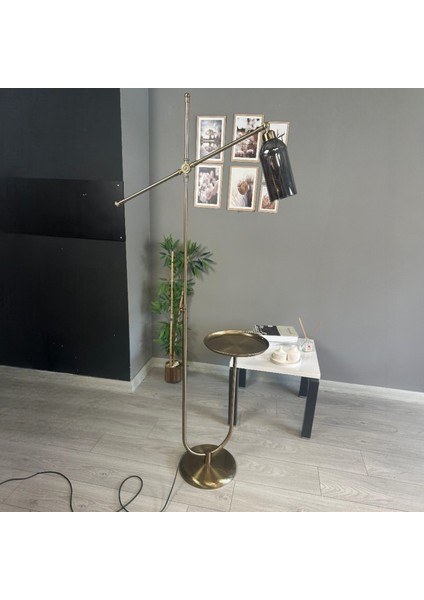 Windy Eskitme Gövde Füme Cam Lambader U Tepsili Makas Gövde Modern Oturma Odası