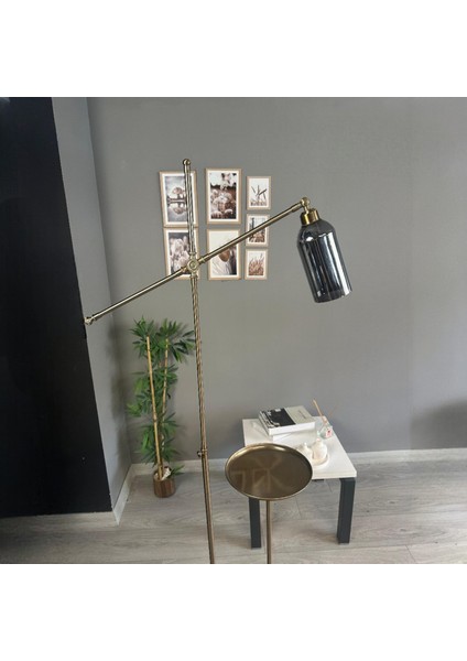 Windy Eskitme Gövde Füme Cam Lambader U Tepsili Makas Gövde Modern Oturma Odası fiyatları