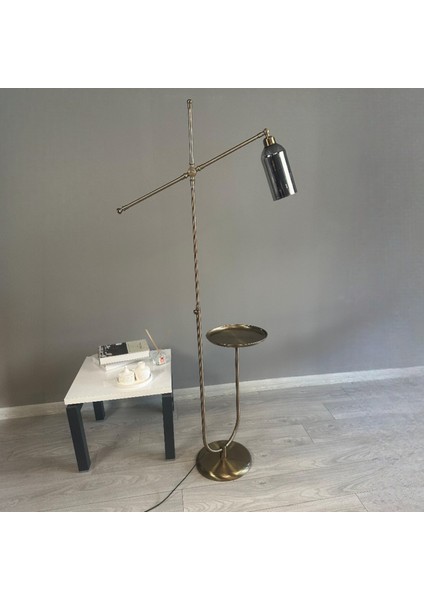 Windy Eskitme Gövde Füme Cam Lambader U Tepsili Makas Gövde Modern Oturma Odası fırsatları