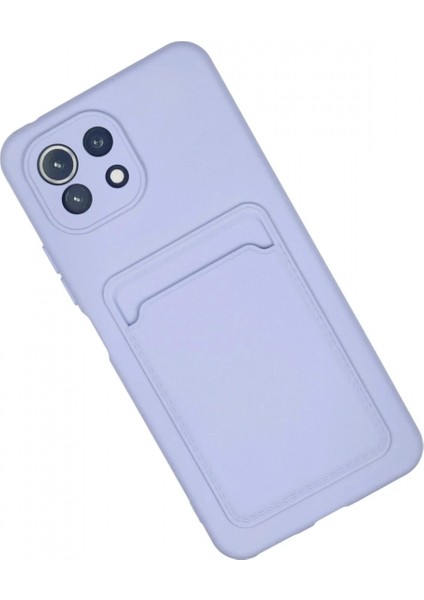 Xiaomi Mi 11 Kılıf Kelvin Kartvizitli Silikon - Lila (K95) fiyatları