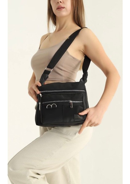 çok çepli omuz boyun çantası