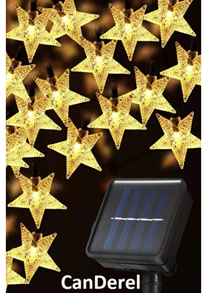 Güneş Enerjili Solar Yıldızlı 8 Fonksiyonlu 7 Metre Yıldız Günışığı Bahçe Aydınlatma LED Su Geçirmez modelleri