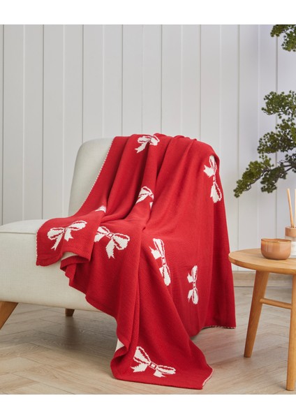 Ribbon Joy Koltuk Şalı 130X170 cm Kırmızı fiyatları