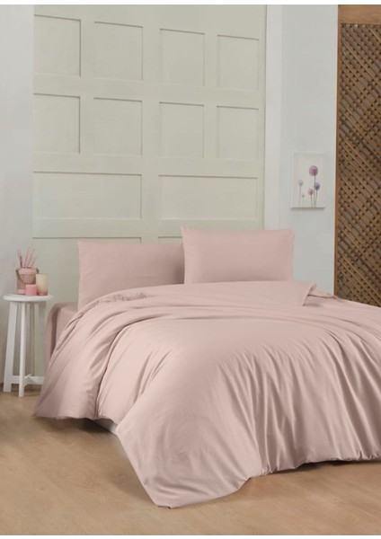 Çift Kişilik % 100 Pamuk Nevresim Takımı Dust Roze fiyatları
