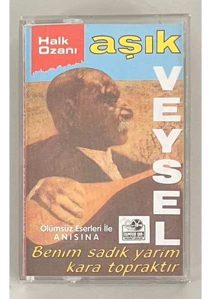 Aşık Veysel Benim Sadık Yarim Kara Topraktır Kaset (Orijinal Dönem Baskı Kaset)