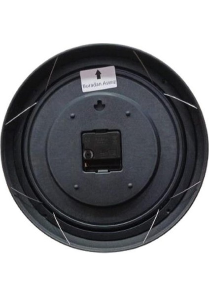 4290 Bwr Özel Seri Metal Kasa Akar Sessiz Saniyeli Duvar Saati fırsatları