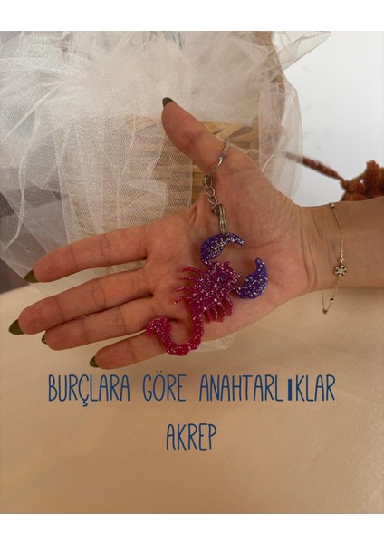 Akrep Burcu Anahtarlık
