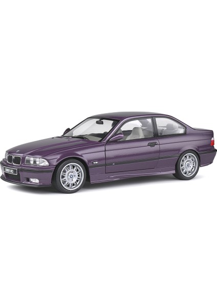 1:18 Solido 1990 Bmw E36 M3 Coupe Technoviolet