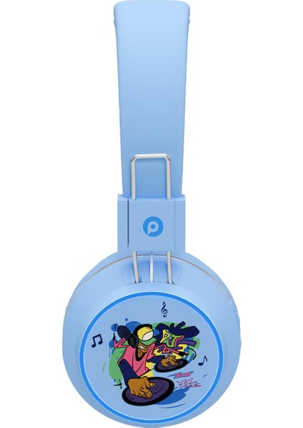 FS99 Bluetooth 5.4 17 Saat Müzik Aux/tf Kart Destekli Kablosuz Kulak Üstü Kulaklık Mavi fiyatları