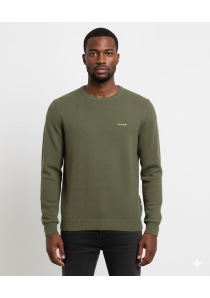 Bisiklet Yaka Pike Sweatshirt