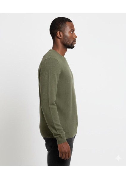 Bisiklet Yaka Pike Sweatshirt fiyatları