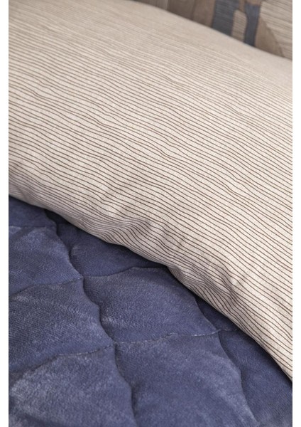 My Touch Odel Indigo Çift Kişilik Kadife Nevresim Takımı/complete Set fiyatları