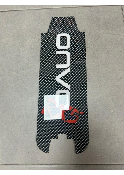 Onvo Rx5 Scooter Plexi Tabanlık Kırmızı Renkli modelleri
