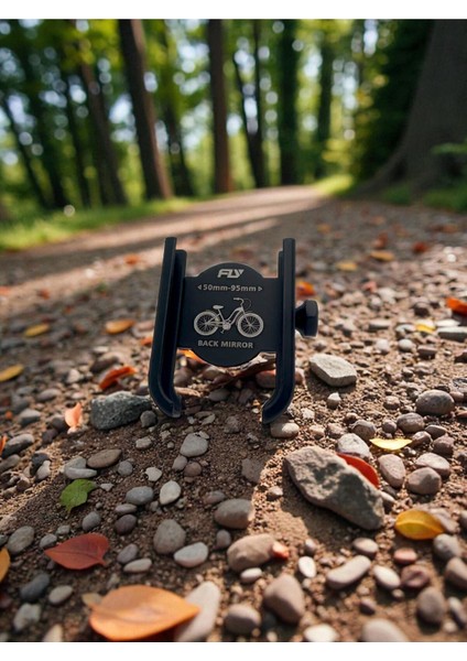 Alüminyum Telefon Tutucu Scooter ve Bisiklet Uyumlu 360° Dönebilen