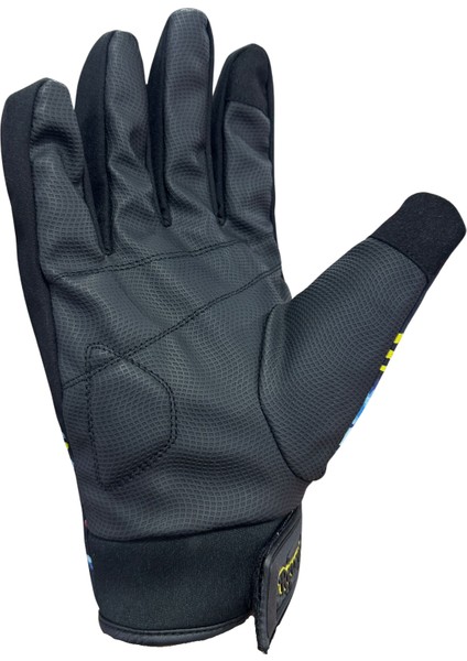 Revertech Strong Blue Skull / Su ve Rüzgar Geçirmez Kışlık Motosiklet Eldiveni modelleri