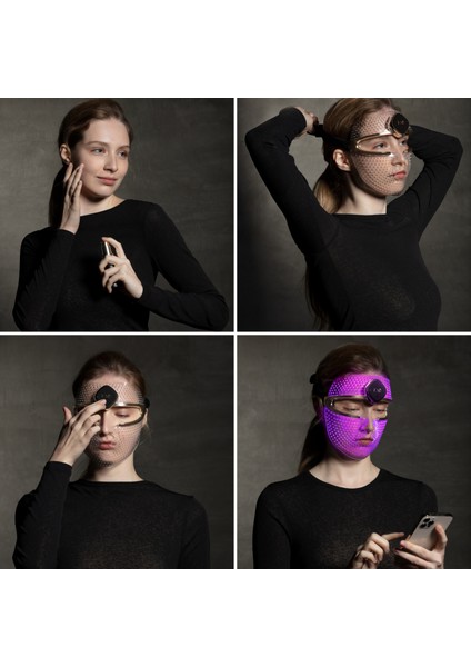 Faq™ 202 Plus Yaşlanma Karşıtı Silikon LED Yüz Maskesi