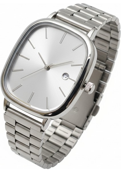 Yeni Sezon Trend Kare Kasa, Takvimli Erkek Saati