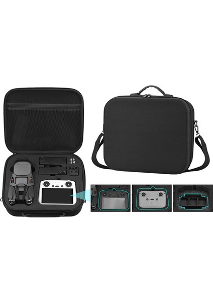 Djı Mavic 3 Pro Rc Drone Aksesuarları Için Brdrc Çapraz Askılı Saklama Çantası Darbeye Dalı Taşıma Çantası El Çantası (Yurt Dışından)