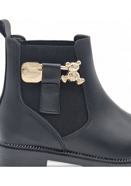 Kadın Teddy Bear Tokalı Lastikli Sıcak Astarlı Bot modelleri