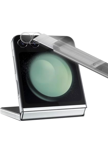 Buff Samsung Galaxy Z Flip 6 Şeffaf Kamera Lens Koruyucu modelleri