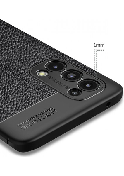 Oppo Reno 5 Pro Kılıf Auto Focus Kapak - Siyah (K95) fırsatları