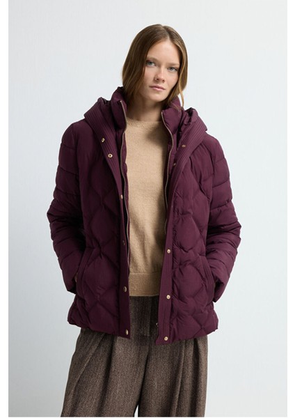 Kemerli Kısa Şişme Mont Murdum 15245278000 fırsatları