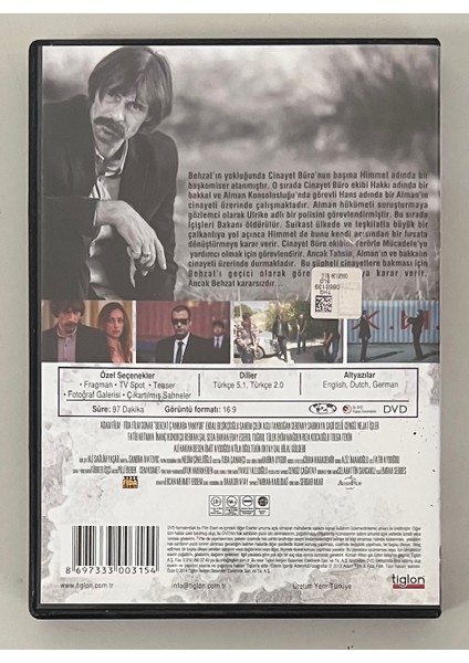 Behzat Ç Ankara Yanıyor DVD (Orijinal Dönem Baskı Dvd) fiyatları