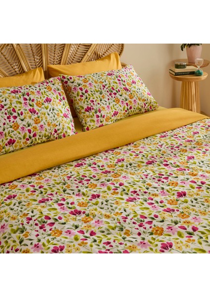 Sarah Anderson Bloomsy Çift Kişilik Nevresim Takımı Pembe modelleri