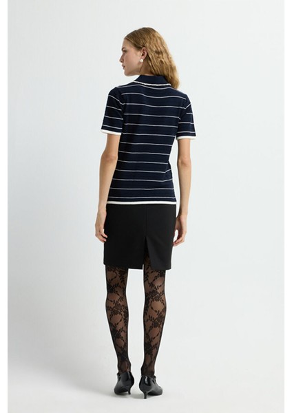 Erkek Yaka Incili Kazak C.lacivert 13945628000 indirimleri