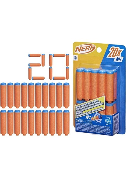 F8640 Nerf N Serisi Dart 20LI Yedek Paket