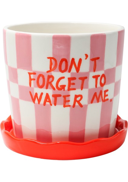 - Lior Don't Forget El Boyaması Saksı